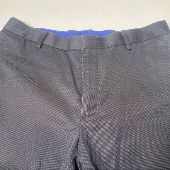 Banana Republic Non-Iron Tailored Slim Fit Charcoal Gray Pants Men's Size 31x32 - Picture 13 of 13